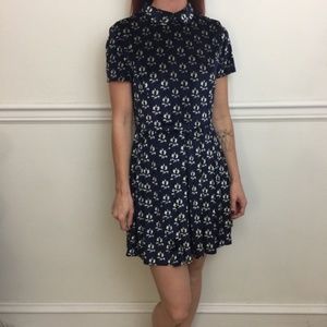 Opening Ceremony velvet skater dress